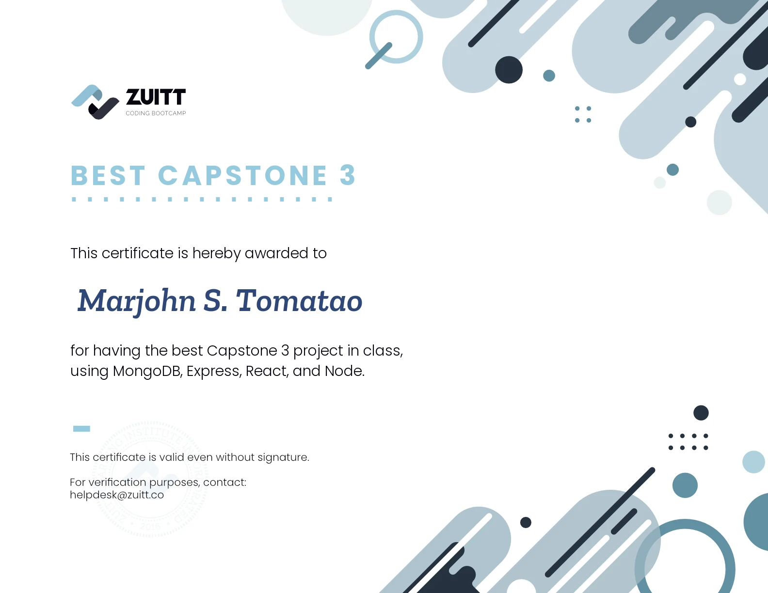 capstone 3